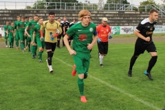 2017-09-15 Kreisoberliga Hoyerswerdaer FC I in grün -SV Post Germania Bautzen in schwarz 4:1Foto: Werner Müller