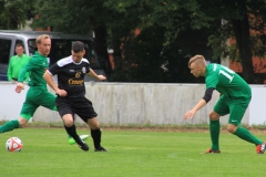 2017-09-15 Kreisoberliga Hoyerswerdaer FC I in grün -SV Post Germania Bautzen in schwarz 4:1Foto: Werner Müller