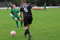 2017-09-15 Kreisoberliga Hoyerswerdaer FC I in grün -SV Post Germania Bautzen in schwarz 4:1Foto: Werner Müller