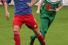 2017-09-24 Kreisoberliga SV 1922 Radibor in blau - Hoyerswerdaer FC in grün 0:0 Foto: Werner Müller