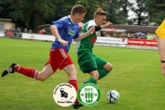 2017-09-24 Kreisoberliga SV 1922 Radibor in blau - Hoyerswerdaer FC in grün 0:0 Foto: Werner Müller