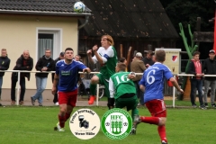 2017-09-24 Kreisoberliga SV 1922 Radibor in blau - Hoyerswerdaer FC in grün 0:0 Foto: Werner Müller