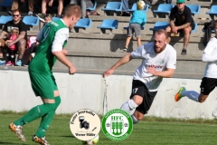 2017-09-30 Hoyerswerdaer FC I in grün - Königswarthaer SV in weiß 3:1 (2:0) Foto: Werner Müller