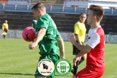 2017-09-30 Hoyerswerdaer FC II in rot - Königswarthaer SV in grün 2:1 (0:1) Foto: Werner Müller