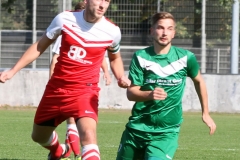 2017-09-30 Hoyerswerdaer FC II in rot - Königswarthaer SV in grün 2:1 (0:1) Foto: Werner Müller