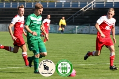 2017-09-30 Hoyerswerdaer FC II in rot - Königswarthaer SV in grün 2:1 (0:1) Foto: Werner Müller