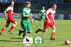 2017-09-30 Hoyerswerdaer FC II in rot - Königswarthaer SV in grün 2:1 (0:1) Foto: Werner Müller