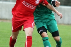 2017-10-21 Hoyerswerdaer FC II in grün - SG Nebelschütz in rot 1:1 Foto: Werner Müller