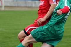 2017-10-21 Hoyerswerdaer FC II in grün - SG Nebelschütz in rot 1:1 Foto: Werner Müller