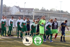 2017-11-04 Hoyerswerdaer FC I in grün - SV Bautzen in blau 4:0 Foto: Werner Müller