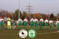 2017-11-04 Hoyerswerdaer FC I in grün - SV Bautzen in blau 4:0 Foto: Werner Müller