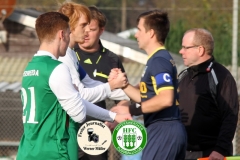 2017-11-04 Hoyerswerdaer FC I in grün - SV Bautzen in blau 4:0 Foto: Werner Müller