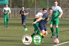 2017-11-04 Hoyerswerdaer FC I in grün - SV Bautzen in blau 4:0 Foto: Werner Müller