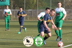2017-11-04 Hoyerswerdaer FC I in grün - SV Bautzen in blau 4:0 Foto: Werner Müller