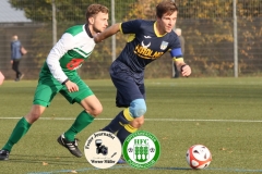 2017-11-04 Hoyerswerdaer FC I in grün - SV Bautzen in blau 4:0 Foto: Werner Müller