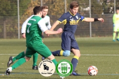 2017-11-04 Hoyerswerdaer FC I in grün - SV Bautzen in blau 4:0 Foto: Werner Müller