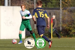 2017-11-04 Hoyerswerdaer FC I in grün - SV Bautzen in blau 4:0 Foto: Werner Müller