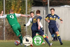 2017-11-04 Hoyerswerdaer FC I in grün - SV Bautzen in blau 4:0 Foto: Werner Müller