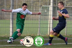 2017-11-04 Hoyerswerdaer FC I in grün - SV Bautzen in blau 4:0 Foto: Werner Müller