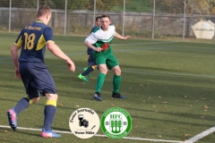 2017-11-04 Hoyerswerdaer FC I in grün - SV Bautzen in blau 4:0 Foto: Werner Müller