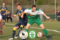 2017-11-04 Hoyerswerdaer FC I in grün - SV Bautzen in blau 4:0 Foto: Werner Müller