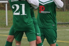 2017-11-25 Achtelpokalfinale SV Bautzen II in weiß - Hoyerswerdaer FC in grün 1:9 Foto: Werner Müller