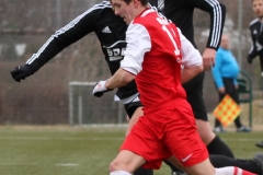 2018-02-10 Hoyerswerdaer FC in rot - SV Grün Weiß Hochkirch 3:0 Foto:Werner Müller