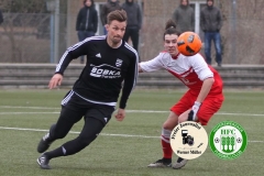 2018-02-10 Hoyerswerdaer FC in rot - SV Grün Weiß Hochkirch 3:0 Foto:Werner Müller
