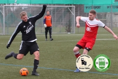 2018-02-10 Hoyerswerdaer FC in rot - SV Grün Weiß Hochkirch 3:0 Foto:Werner Müller