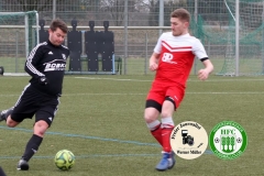 2018-02-10 Hoyerswerdaer FC in rot - SV Grün Weiß Hochkirch 3:0 Foto:Werner Müller