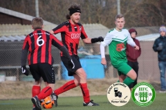 2018-02-24
Kreisoberliga 
Hoyerswerdaer FC I in grün weiß
-
LSV Bergen 1990 in rot schwarz
2:1 (2:0)
Foto: Werner Müller