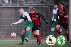 2018-02-24
Kreisoberliga 
Hoyerswerdaer FC I in grün weiß
-
LSV Bergen 1990 in rot schwarz
2:1 (2:0)
Foto: Werner Müller