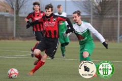 2018-02-24
Kreisoberliga 
Hoyerswerdaer FC I in grün weiß
-
LSV Bergen 1990 in rot schwarz
2:1 (2:0)
Foto: Werner Müller