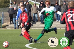 2018-02-24
Kreisoberliga 
Hoyerswerdaer FC I in grün weiß
-
LSV Bergen 1990 in rot schwarz
2:1 (2:0)
Foto: Werner Müller