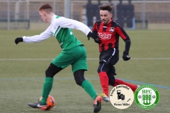 2018-02-24
Kreisoberliga 
Hoyerswerdaer FC I in grün weiß
-
LSV Bergen 1990 in rot schwarz
2:1 (2:0)
Foto: Werner Müller