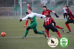 2018-02-24
Kreisoberliga 
Hoyerswerdaer FC I in grün weiß
-
LSV Bergen 1990 in rot schwarz
2:1 (2:0)
Foto: Werner Müller