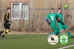 2018-02-24
Kreisoberliga 
Hoyerswerdaer FC II  in grün
-
SV Laubusch in schwarz gelb
2:2 (1:1)
Foto: Werner Müller