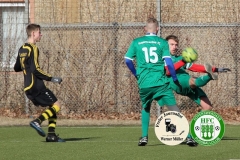 2018-02-24
Kreisoberliga 
Hoyerswerdaer FC II  in grün
-
SV Laubusch in schwarz gelb
2:2 (1:1)
Foto: Werner Müller