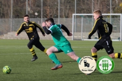 2018-02-24
Kreisoberliga 
Hoyerswerdaer FC II  in grün
-
SV Laubusch in schwarz gelb
2:2 (1:1)
Foto: Werner Müller