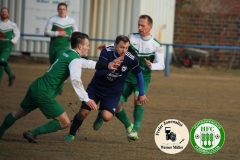 2018-03-10 
Kreisoberliga 
DJK Blau Weiß Wittichenau in blau 
-
 Hoyerswerdaer FC in grün 
0:1 (0:0)
Foto: Werner Müller