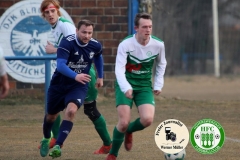 2018-03-10 
Kreisoberliga 
DJK Blau Weiß Wittichenau in blau 
-
 Hoyerswerdaer FC in grün 
0:1 (0:0)
Foto: Werner Müller