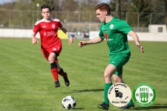 2018-04-14  
Hoyerswerdaer FC in grün
-
 SG Motor Cunewalde in rot 
2:0 (1:0)
Foto: Werner Müller