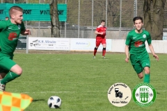 2018-04-14  
Hoyerswerdaer FC in grün
-
 SG Motor Cunewalde in rot 
2:0 (1:0)
Foto: Werner Müller