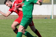2018-04-14  
Hoyerswerdaer FC in grün
-
 SG Motor Cunewalde in rot 
2:0 (1:0)
Foto: Werner Müller