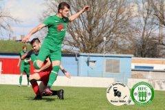 2018-04-14  
Hoyerswerdaer FC in grün
-
 SG Motor Cunewalde in rot 
2:0 (1:0)
Foto: Werner Müller