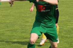 2018-04-21
SC 1911 Großröhrsdorf in schwarz
-
 Hoyerswerda FC in grün 
1:1
 Foto: Werner Müller