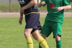 2018-04-21
SC 1911 Großröhrsdorf in schwarz
-
 Hoyerswerda FC in grün 
1:1
 Foto: Werner Müller