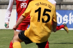 2018-04-28
 B- Junioren 
Hoyerswerdaer FC in rot 
 -
TSV  Pulsnitz 1920 in gelb
3:5 (1:4)
Foto: Werner Müller