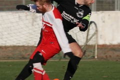 2018-11-17 
Kreisoberliga 
Hoyerserdaer FC I in rot 
 -
SG Großnaundorf in schwarz
3:1 
Foto: Werner Müller