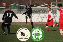 2018-11-17 
Kreisoberliga 
Hoyerserdaer FC I in rot 
 -
SG Großnaundorf in schwarz
3:1 
Foto: Werner Müller